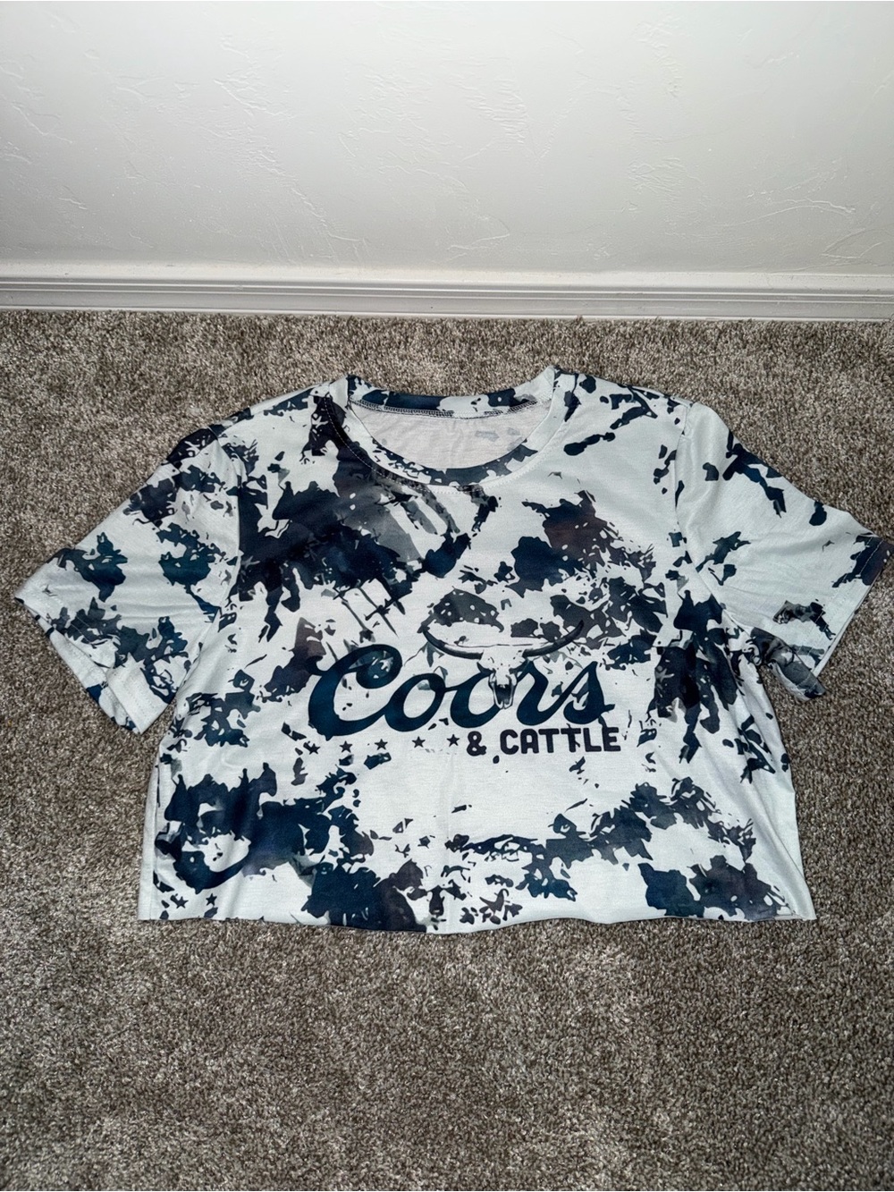 Coors crop top